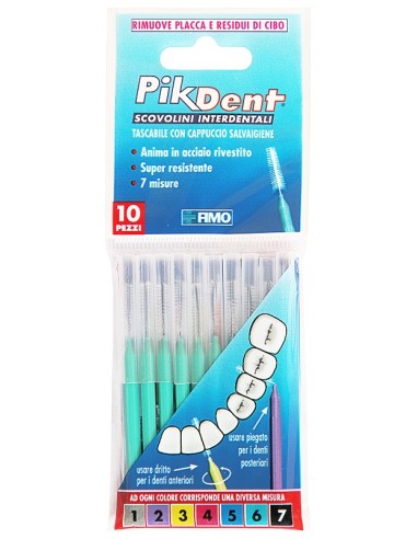 PIKDENT STUZZICOLIN 6 VE 10PZ