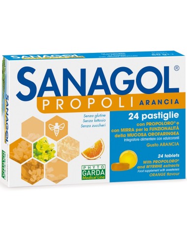 SANAGOL PROPOLI S/Z ARANCIA 24