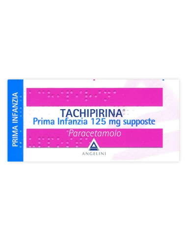 TACHIPIRINA PR INF 10SUP 125M