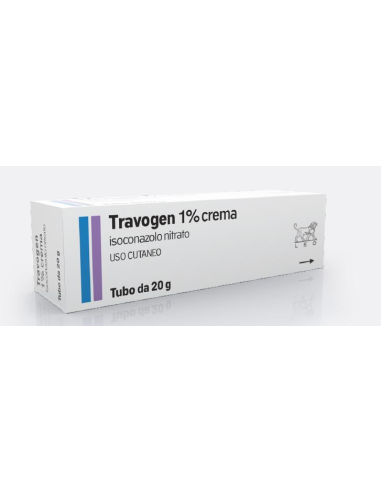 TRAVOGEN CREAM DERM 20G 1%