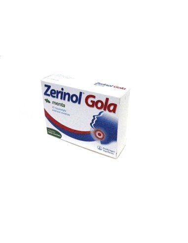 ZERINOL GOLA MENT 18PAST 20MG