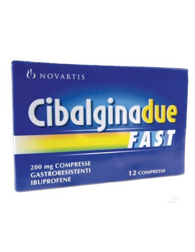 CIBALGINA TWO FAST 12CPR 200MG