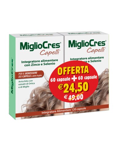 MIGLIOCRES 60+60CPS PROMOMO