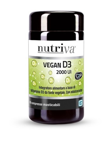 NUTRIVA VEGAN D3 60CPR 2000