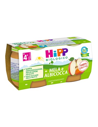 HIPP BIO OMOG ALB/MELA 2X80G