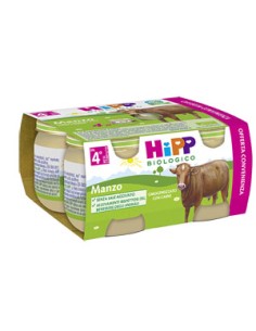 Hipp Biologico Omogeneizzati Gusto Formaggino e Mozzarella 2*80g