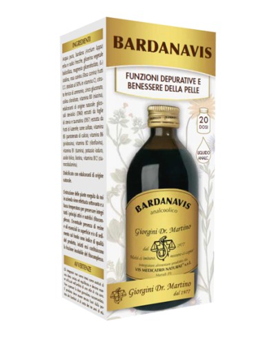 BARDANAVIS ANALCO LIQUID 200 ML OF WHICH: