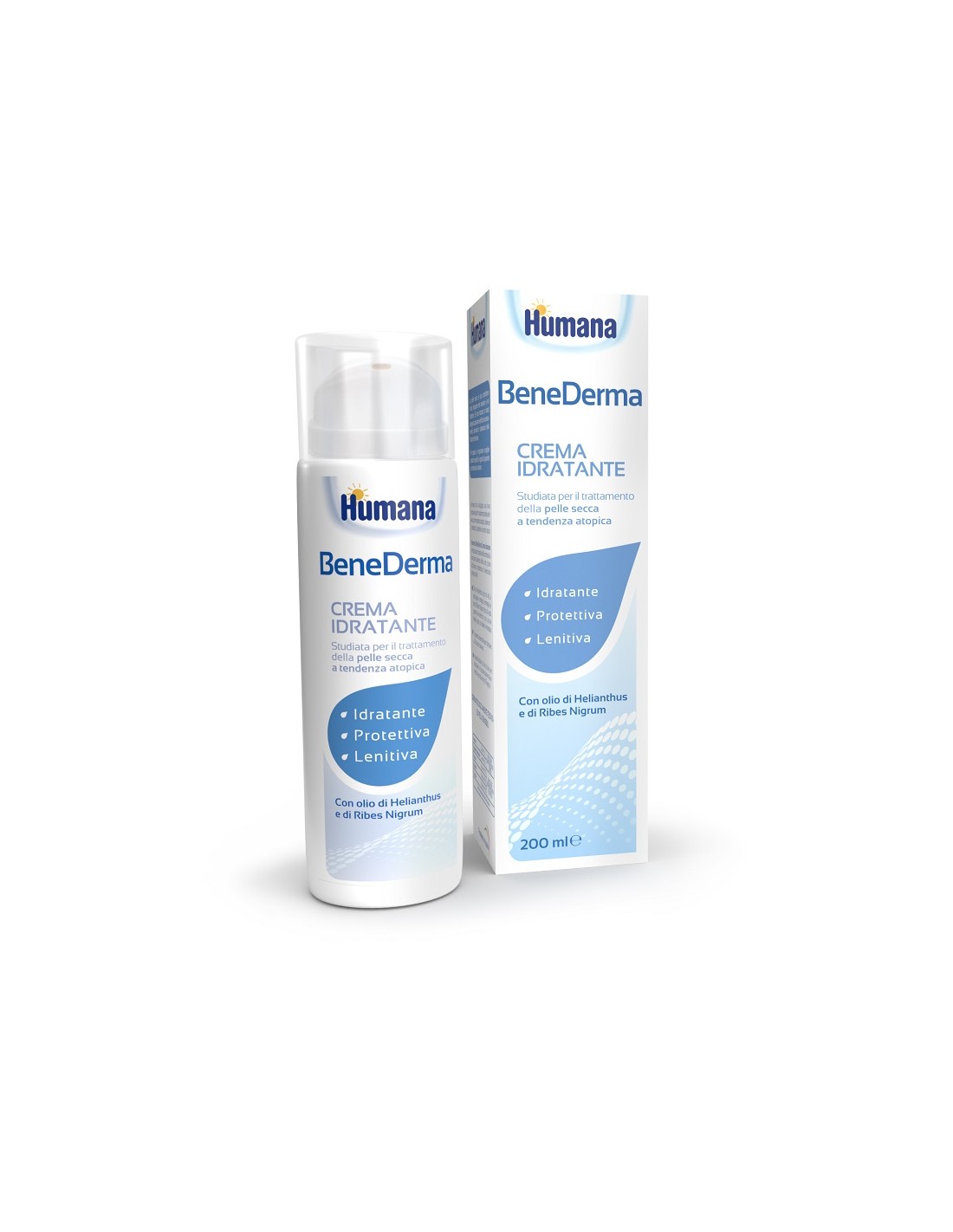 Creme antirossore neonati Benederma crema idratante 200 ml