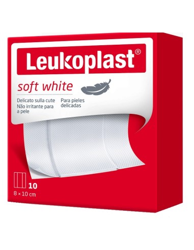 LEUKOPLAST SOFT WHITE 100X8CM