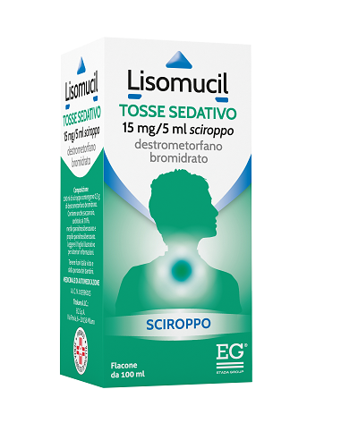 LISOMUCIL COUGH SED SCIR 100 ML