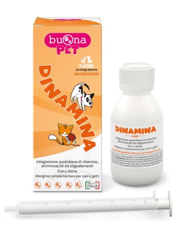 DYNAMINE BOTTLE 60G BUONAPET IS NOT INTENDED TO BE USED