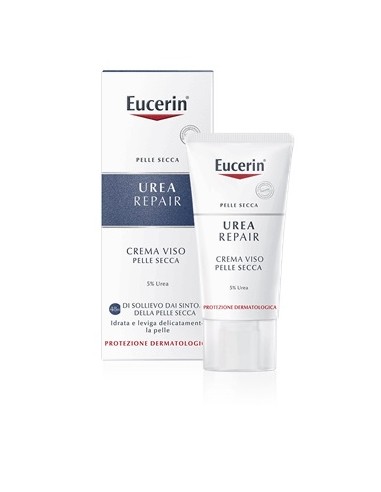 EUCERIN CREMA LEV VISO 5% URE