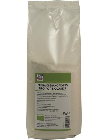 CEREAL FLOUR TYPE T 0 ORGANIC 1 KG