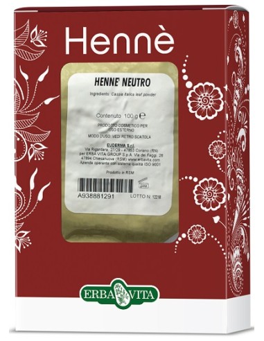 HENNE COLOR CAP NEUTRAL 100G OR LESS