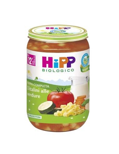 HIPP BIO DITALINI VERDURE 250G