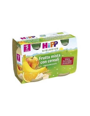 HIPP BIO OMOG FRUTTA/CRL2X125G