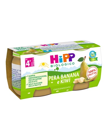 HIPP BIO OMOG KIWI/BAN/PE2X80G