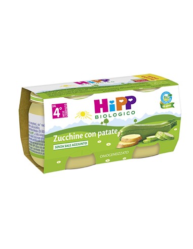 HIPP BIO OMOG ZUCCHINE/PAT2X80