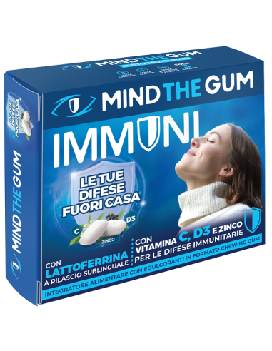 MIND THE GUM IMMUNI C/LATT 18G