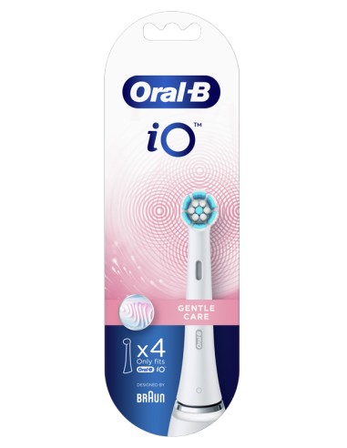 ORAL-B TESTINE DI RICAMBIO GENTLE CARE BIANCO 4 PEZZI