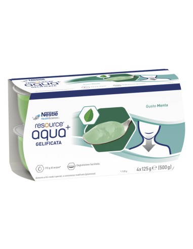 RESOURCES AQUA+MINT CUP6 4X125G