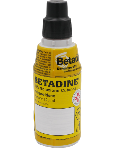 BETADINE SOLUTION CUT 125ML 10%