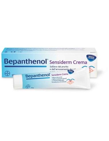 BEPANTHENOL SENSIDERM CR 50G, WHETHER OR NOT COMBINED