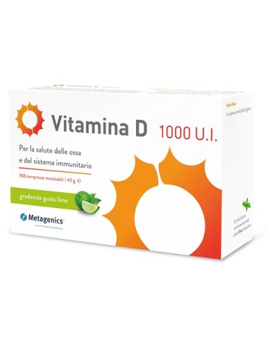 VITAMIN D 1000 UI 168CPR