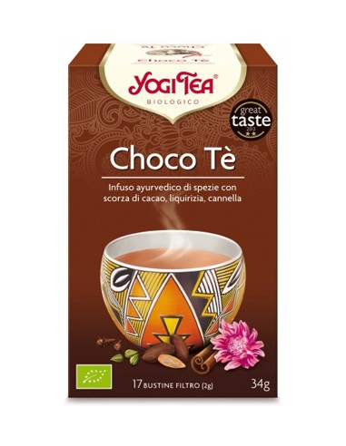 YOGI TEA CHOCO TEA ORGANIC 34G