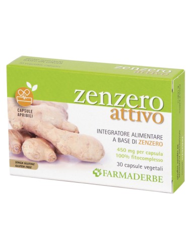 ACTIVE ZENZERO 30CPS VEGETAL