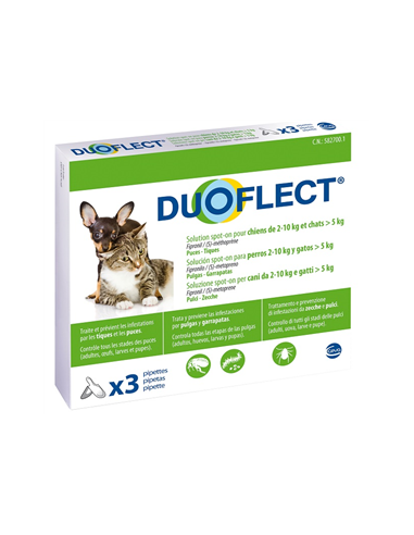 DUOFLECT 3PIP 2-10KG CANI/GAT