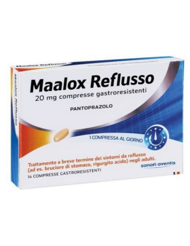 MAALOX 14CPR 20MG