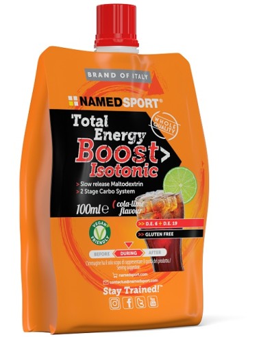 NAMED TOTAL ENERGY BOOST ISO GUSTO COLA/LIME