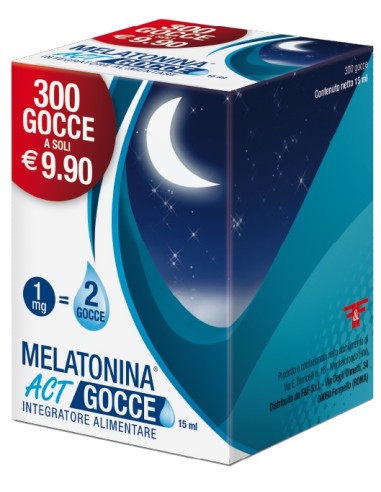 MELATONIN ACT DROPS 15ML