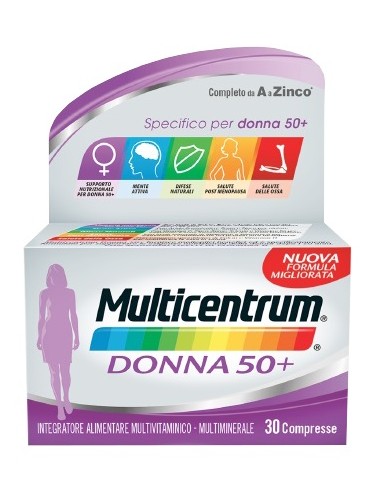 MULTICENTRUM FEMALE 50+ 30CPR