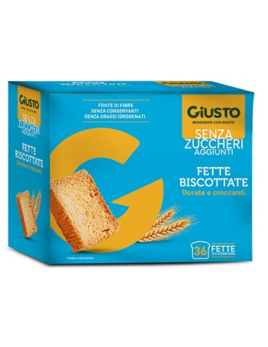 GIUSTO S/ZUCCH FET BISC 300G