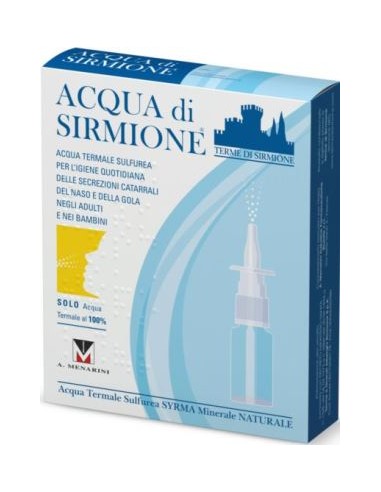 SIRMIONE WATER MIN NAT 15ML 6F