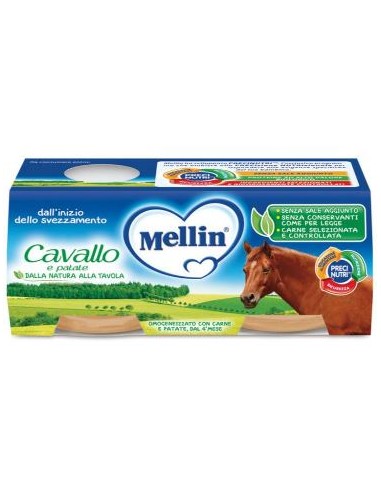 MELLIN OMOG CAVALLA 2X80G