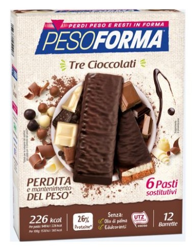 PESOFORMA BARR 3 CIOCCOLATES