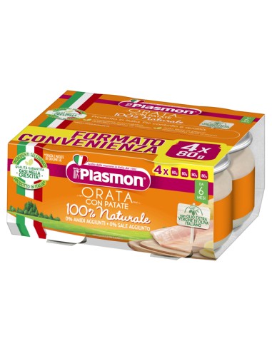 PLASMON ORATA C/PATATE 4X80G