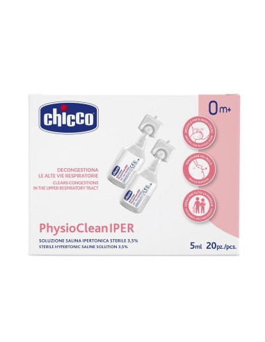 CHICCO SALINA IPERTONICA 5ML 20PZ