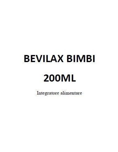 BEVILAX BIMBI 200ML