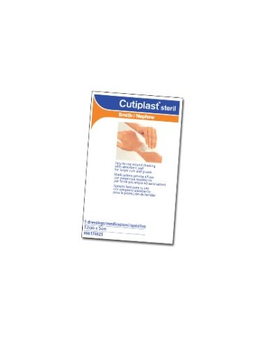 CUTIPLAST STERIL 10X8CM 5PZ