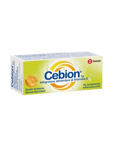 CEBION EFF VIT C S/ZUCCH 10CPR