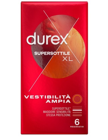 DUREX SUPERSOTTLE XL 6PZ