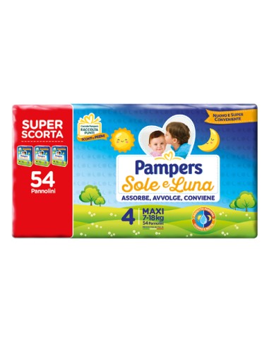 PAMPERS SUN&MOON TRIO MAXI 54