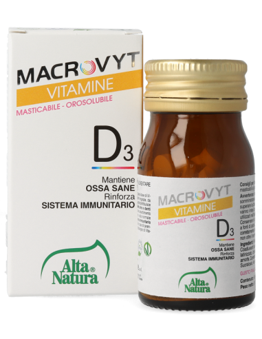 MACROVYT VITAMIN D3 VEG 60CPR