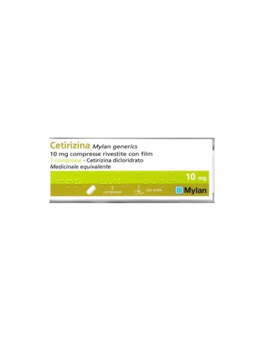 CETIRIZINE MY 7CPR RIV 10MG