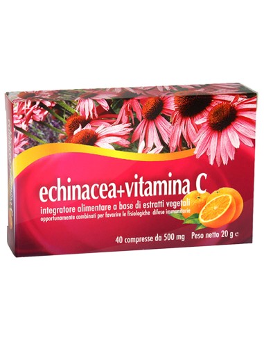 ECHINACEA + VITAMIN C 40CPR