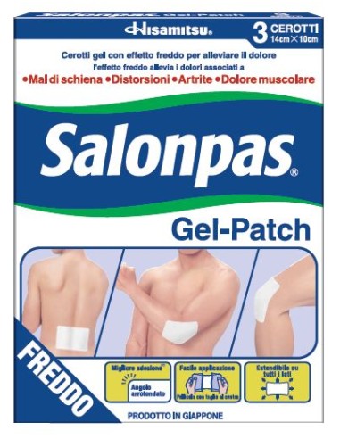 SALONPAS GEL PATCH 3CEROTTERS